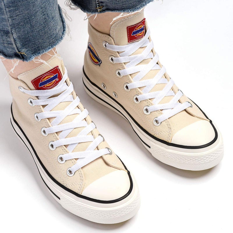 Stepace [2 Pairs Flat Shoe Laces for Sneakers 5/16" Width 30"-72" Length 26 Color Shoelaces White 30"(76 cm) - Image 2